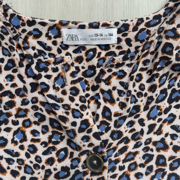 Zara kids Leopard Print Dress - Picture 3 of 5